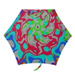 Colorful distorted shapes on a grey background                                                     Umbrella