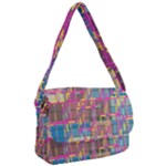 Colorful shapes texture                                                   Courier Bag