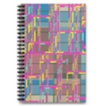 Colorful shapes texture                                                   5.5  x 8.5  Notebook New