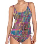 Colorful shapes texture                                                  Tankini Set
