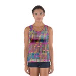 Colorful shapes texture                                                   Women s Sport Tank Top