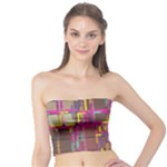 Colorful shapes texture                                                   Women s Tube Top