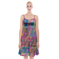 Spaghetti Strap Velvet Dress 