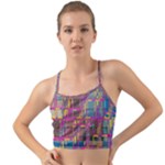 Colorful shapes texture                                                  Mini Tank Bikini Top