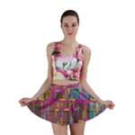 Colorful shapes texture                                                   Mini Skirt