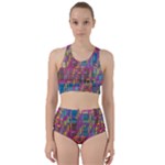 Colorful shapes texture                                                  Bikini Swimsuit Spa Swimsuit