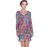 Colorful shapes texture                                                   nightdress