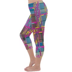 Capri Winter Leggings Back Capri Winter Leggings Back
