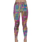 Colorful shapes texture                                                   Yoga Leggings