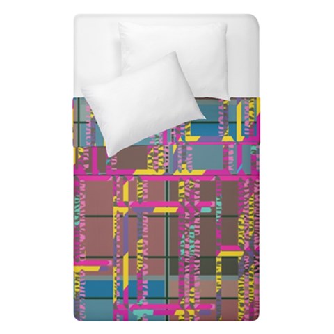 Colorful shapes texture                                                    Duvet Cover (Single Size) from ArtsNow.com
