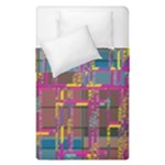 Colorful shapes texture                                                    Duvet Cover (Single Size)