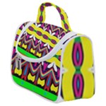 Colorful shapes                                                Satchel Handbag