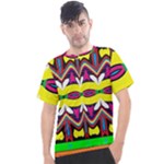 Colorful shapes                                                 Men s Sport Top