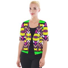 Cropped Button Cardigan 