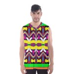 Colorful shapes                                                   Men s Basketball Tank Top