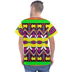 Men s V-Neck Scrub Top 