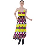 Colorful shapes                                                     Tie Back Maxi Dress