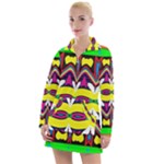 Colorful shapes                                                    Women s Hoodie Dress