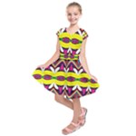 Colorful shapes                                                       Kids  Short Sleeve Dress