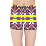 Colorful shapes                                                  Kids  Skinny Shorts
