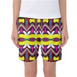 Colorful shapes                                                  Women s Basketball Shorts