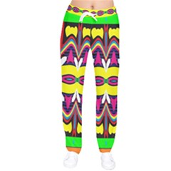 Women Velvet Drawstring Pants 