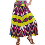 Colorful shapes                                                  Satin Palazzo Pants