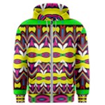 Colorful shapes                                                   Men s Zipper Hoodie