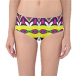 Colorful shapes                                                   Mid-Waist Bikini Bottoms