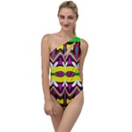 Colorful shapes                                                  To One Side Swimsuit