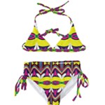 Colorful shapes                                                  Kids  Classic Bikini Set