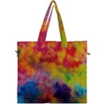 Colorful watercolors texture                                                    Canvas Travel Bag