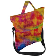 Fold Over Handle Tote Bag 