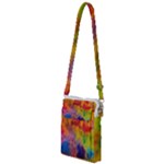 Colorful watercolors texture                                                    Multi Function Travel Bag