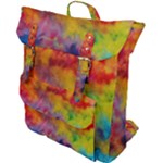Colorful watercolors texture                                                    Buckle Up Backpack