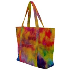 Zip Up Canvas Bag 
