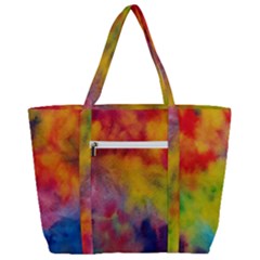 Zip Up Canvas Bag 