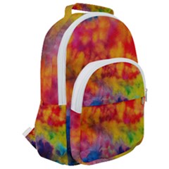 Rounded Multi Pocket Backpack 
