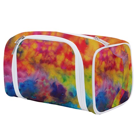 Colorful watercolors texture                                                 Toiletries Pouch from ArtsNow.com