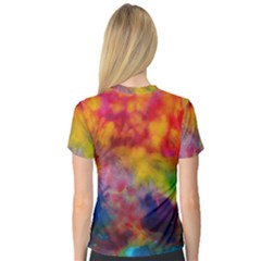 V-Neck Sport Mesh T-Shirt 
