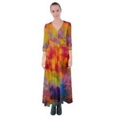 Button Up Maxi Dress 