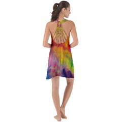 Show Some Back Chiffon Dress 