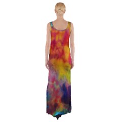 Thigh Split Maxi Dress 