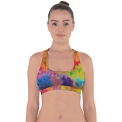 Cross Back Hipster Bikini Top  