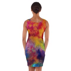 Wrap Front Bodycon Dress 