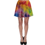 Colorful watercolors texture                                                    Skater Skirt