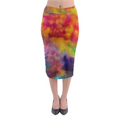 Midi Pencil Skirt 
