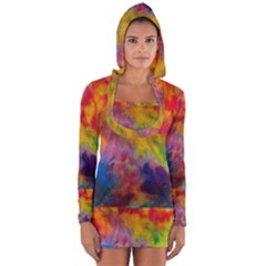 Long Sleeve Hooded T-shirt 