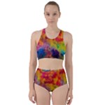 Colorful watercolors texture                                                   Bikini Swimsuit Spa Swimsuit