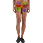 Colorful watercolors texture                                                  Yoga Shorts